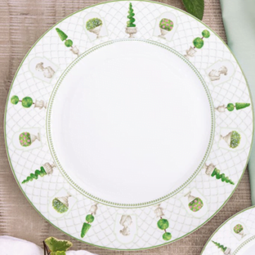 Assiette plate TOPIAIRE