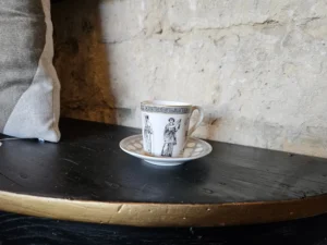 Coffret 2 tasses &agrave; caf&eacute; ANTICA