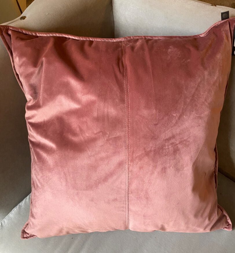 coussin uni vieux rose scaled 1