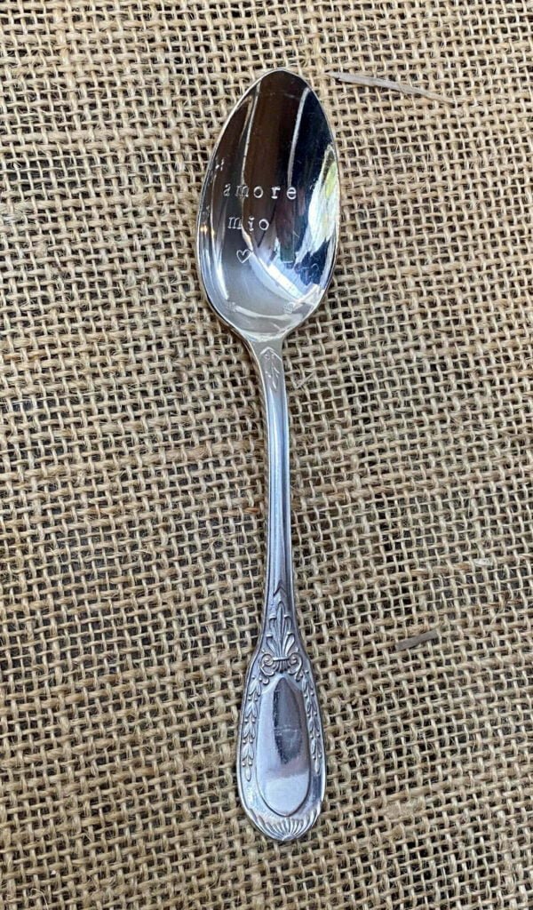 Cuillère à café "AMORE MIO"