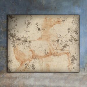 Tableau Le Cheval de Quirinal copie de Raphaël