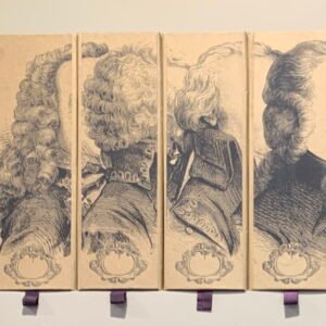 Set de 4 Range-dossiers PERRUQUES 1-4