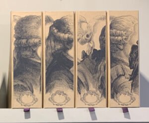 Set de 4 Range-dossiers PERRUQUES 5-8