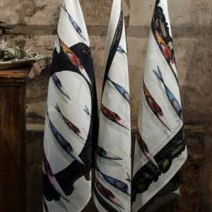 Torchon NEMO cadre ovale