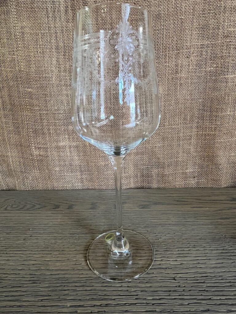 VERRE À VIN GRAVÉ « BARROCO » (Set de 6)