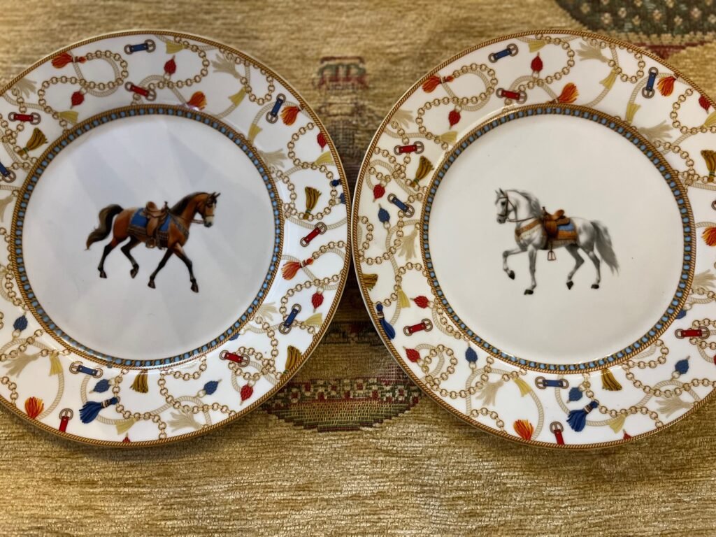 ASSIETTE À DESSERT CAVALLO