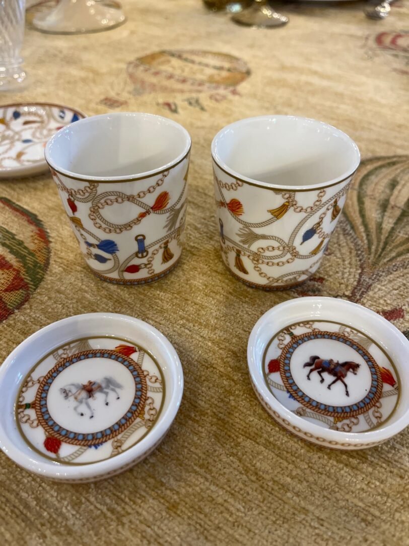 SET 2 TASSES À CAFÉ CAVALLO – Image 2