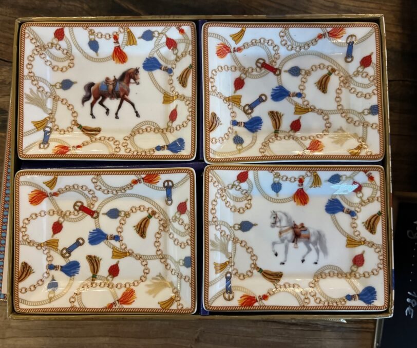 SET 4 MINI VIDE-POCHES CAVALLO