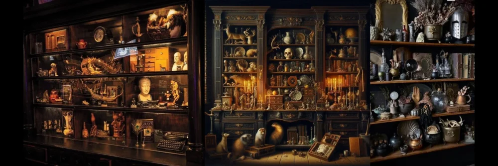 les cabinets de curiosites tresors dun monde mysterieux relics