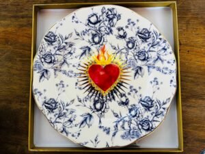 ASSIETTES ICONS "EX VOTO COEUR"