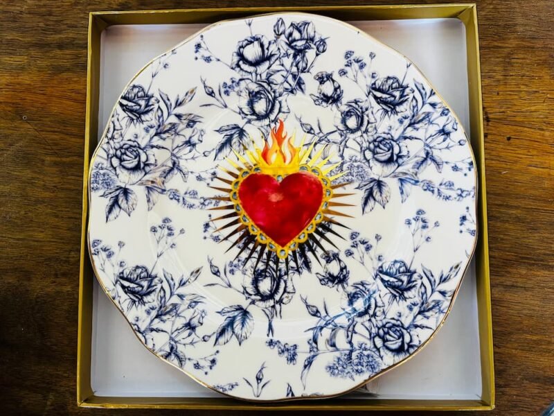 ASSIETTES ICONS "EX VOTO COEUR"