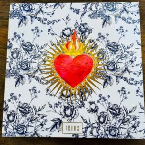 BOITE ASSIETTE EX VOTO COEUR