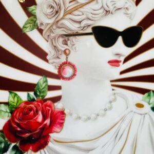 DETAIL ROUGE LUNETTES