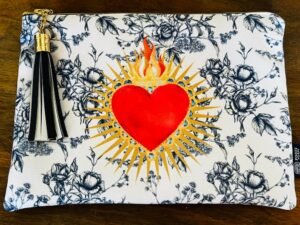 POCHETTE BAROQUE ICONS "EX VOTO COEUR"